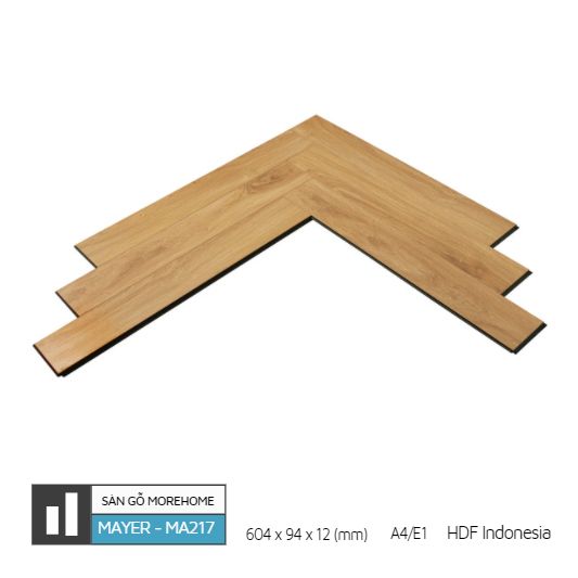  Sàn gỗ Mayer xương cá siêu chịu nước MA217