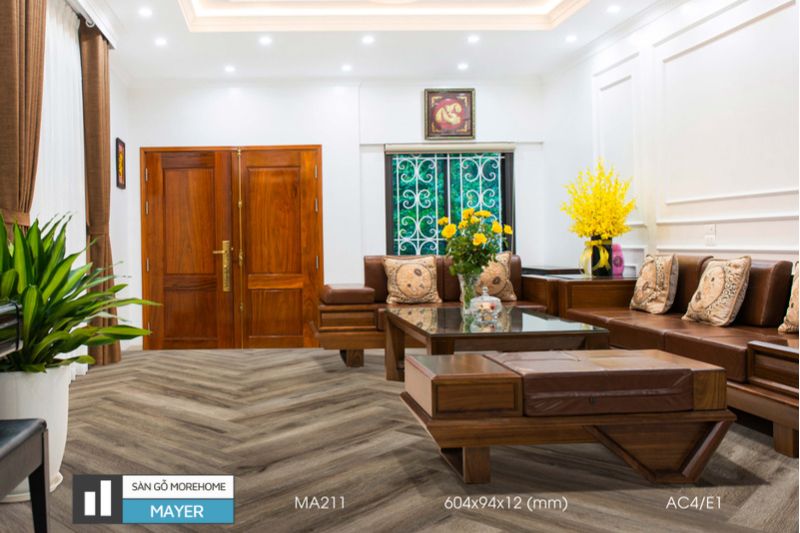 Sàn gỗ Mayer xương cá MA201 sàn gỗ xương cá mayer