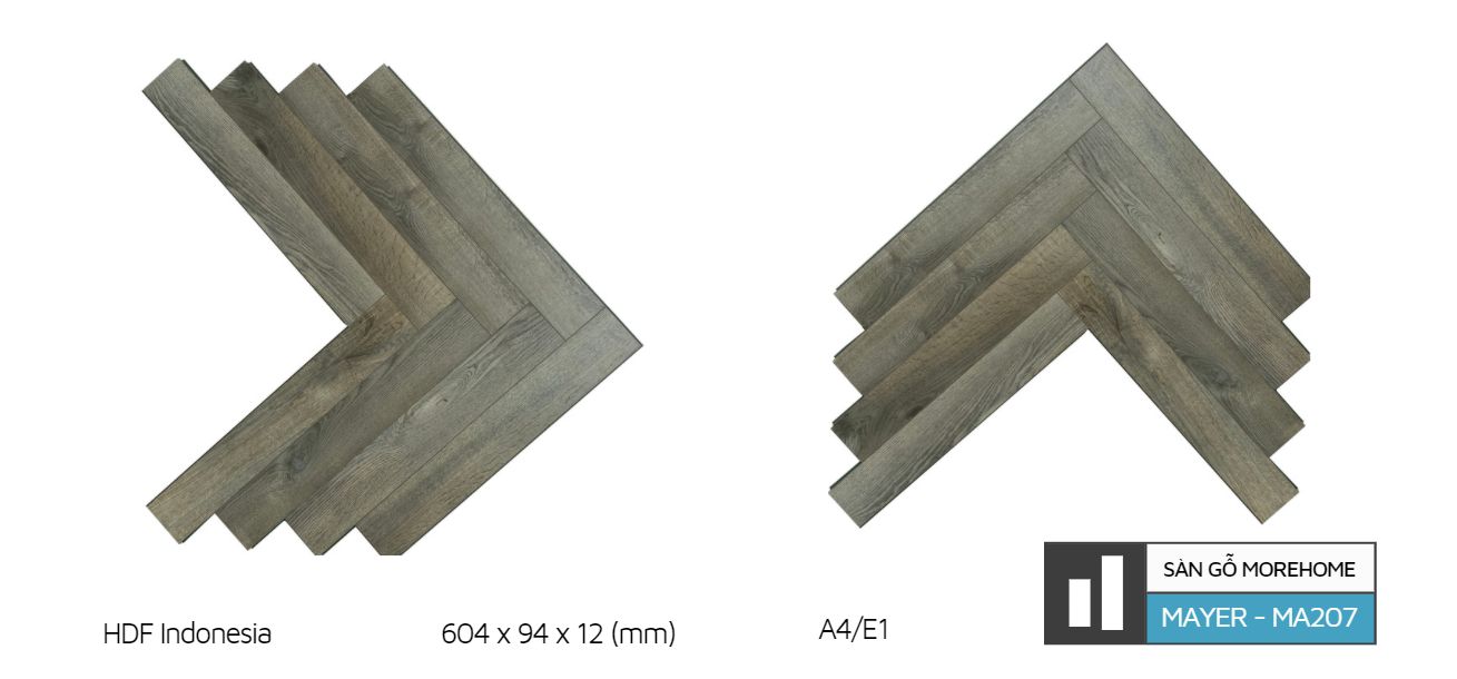 Sàn gỗ Mayer xương cá MA207 sàn gỗ xương cá mayer