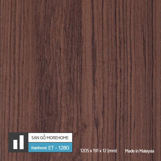 Sàn gỗ công nghiệp Rainforest IR AS 510 Sàn gỗ công nghiệp Rainforest ET 1280