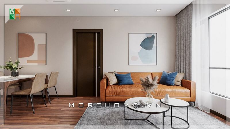 Mẫu thiết kế nội thất phòng khách chung cư, nhà phố đơn giản đẹp, hiện đại.