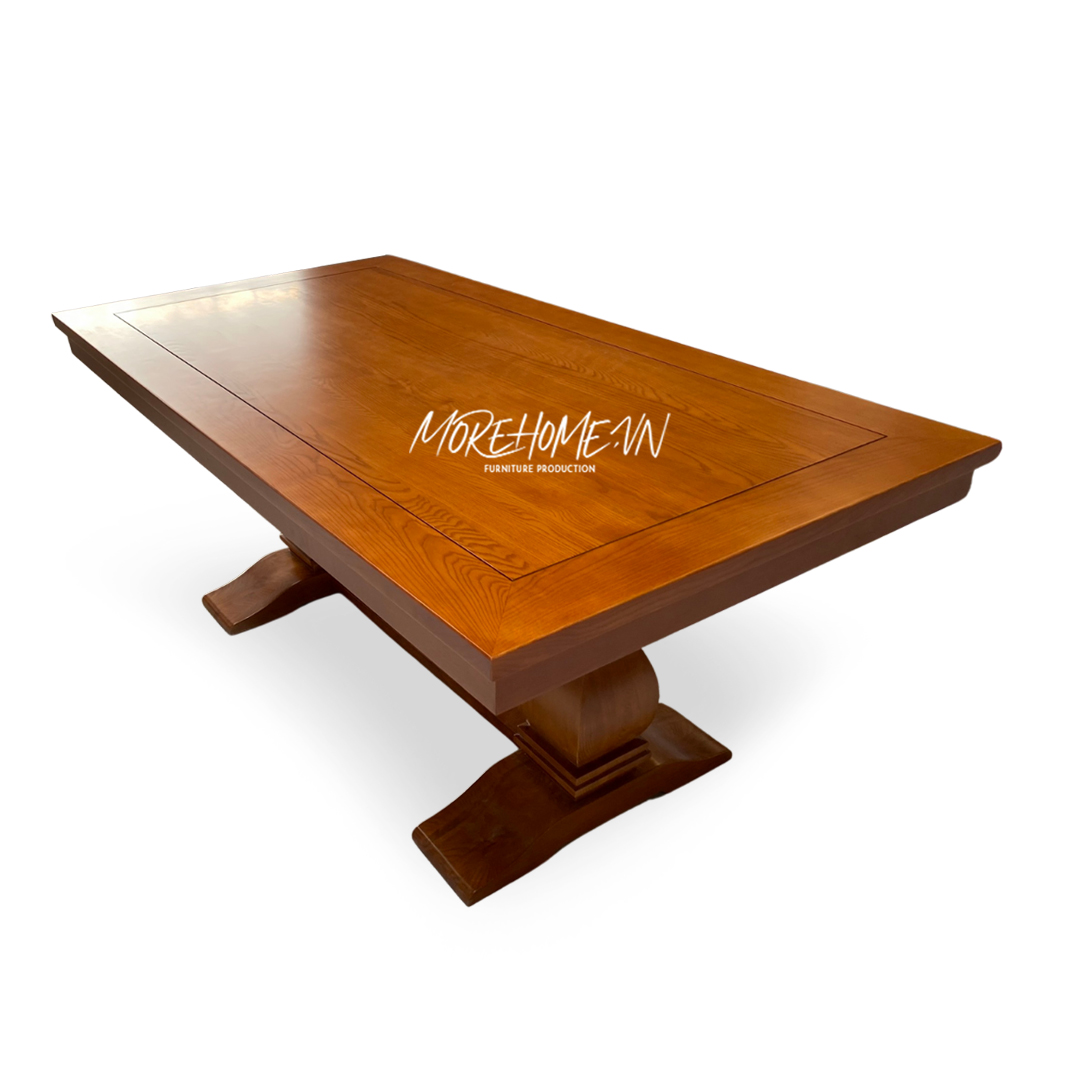 nội thất Mẫu bàn ăn hiện đại với 6 ghế gỗ tự nhiên phù hợp với mọi thiết kế nội thất.