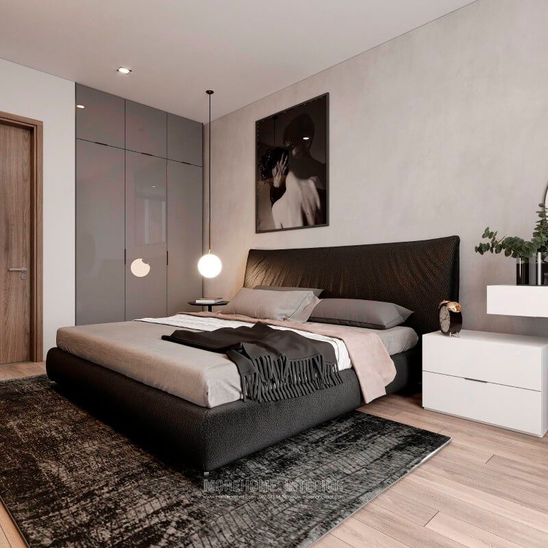 Để tạo nên một phòng ngủ trong nhà phố thật đẹp, một giường ngủ đẹp là một yếu tố không thể thiếu.